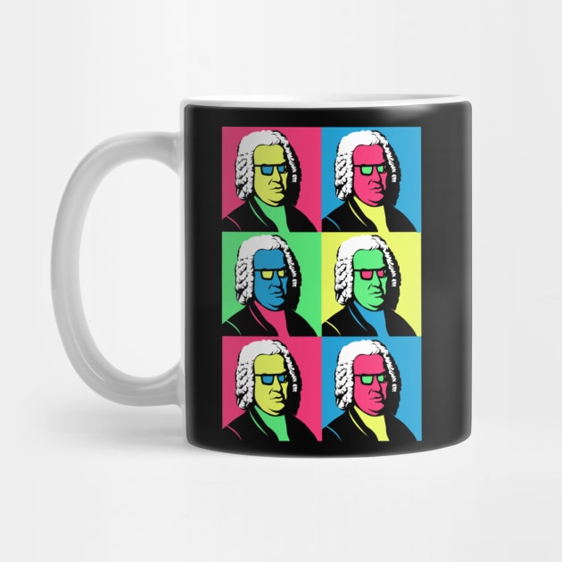 Bach Pop Art by dumbshirts